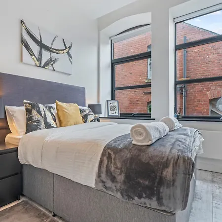 Ny Style Exposed Brick 2br Sleep 8 Apartment Leeds (West Yorkshire)
